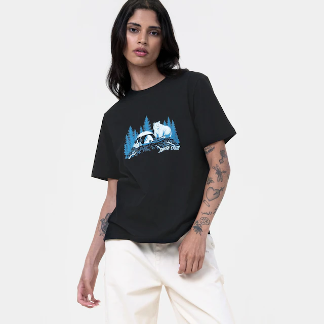 Santa Cruz T-Shirt »WOODLAND MINI STRIP FRONT T-SHIRT«