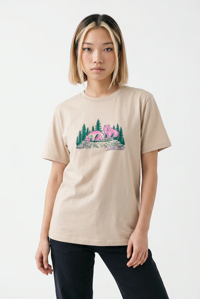 Santa Cruz T-Shirt »WOODLAND MINI STRIP FRONT T-SHIRT«