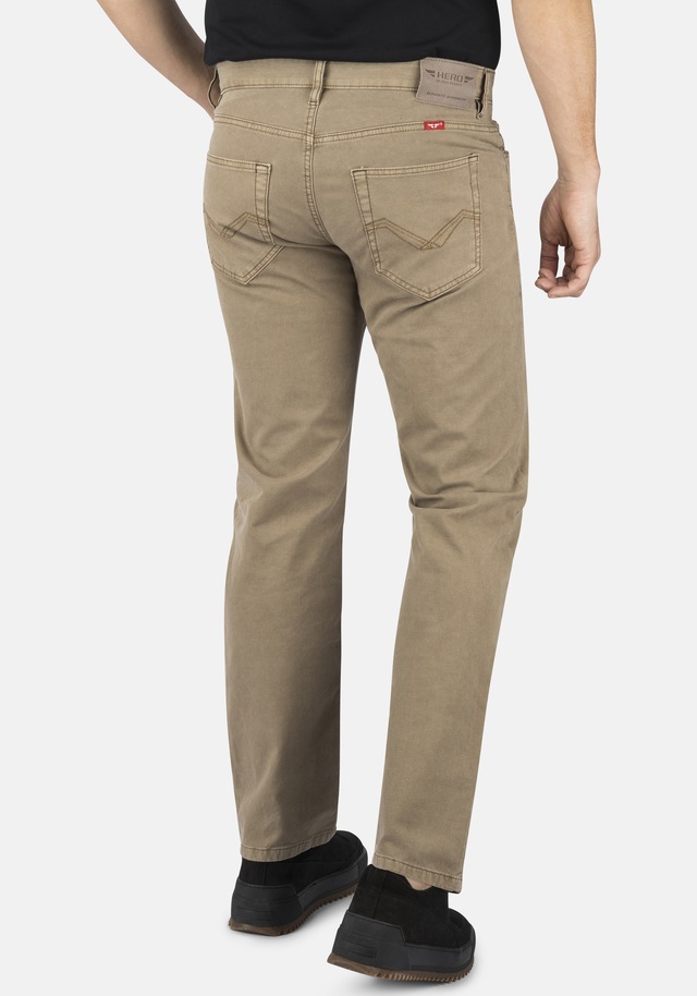 HERO by John Medoox 5-Pocket-Jeans »Denver Colour Regular Straight Stretch Jeans« Straight Fit Casual Clean Wash Denim Jeans für Herren