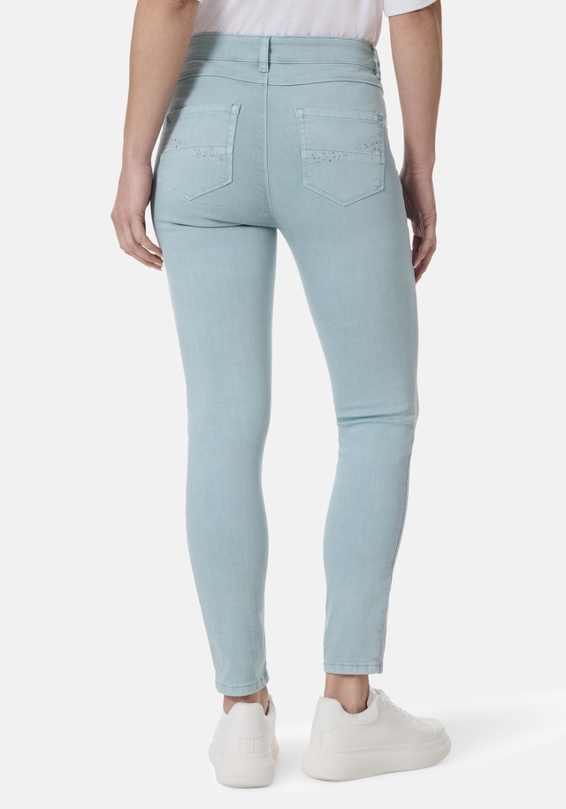 STOOKER WOMEN 5-Pocket-Jeans »Rio Fexxi Move Strass Skinny Fit Jeans« Skinny Fit Casual Clean Wash Denim Jeans Magic Shape Effekt für Damen