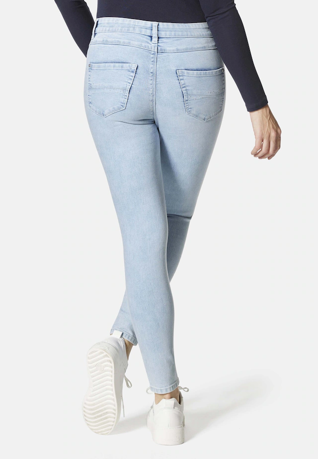 STOOKER WOMEN 5-Pocket-Jeans »Rio Fexxi Move Strass Skinny Fit Jeans« Skinny Fit Casual Clean Wash Denim Jeans Magic Shape Effekt für Damen