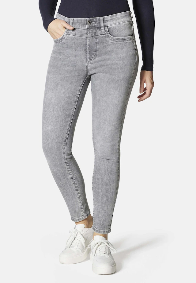 STOOKER WOMEN 5-Pocket-Jeans »Rio Fexxi Move Strass Skinny Fit Jeans« Skinny Fit Casual Clean Wash Denim Jeans Magic Shape Effekt für Damen