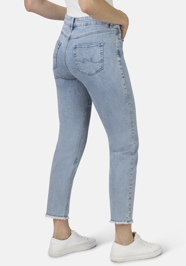 STOOKER WOMEN 5-Pocket-Jeans »Zermatt Fashion Straight Fit Jeans« Straight Fit Casual Acid Wash Denim Jeans für Damen