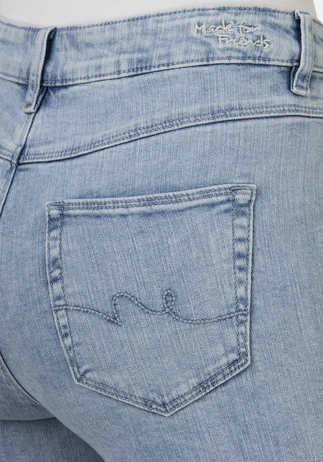 STOOKER WOMEN 5-Pocket-Jeans »Zermatt Fashion Straight Fit Jeans« Straight Fit Casual Acid Wash Denim Jeans für Damen