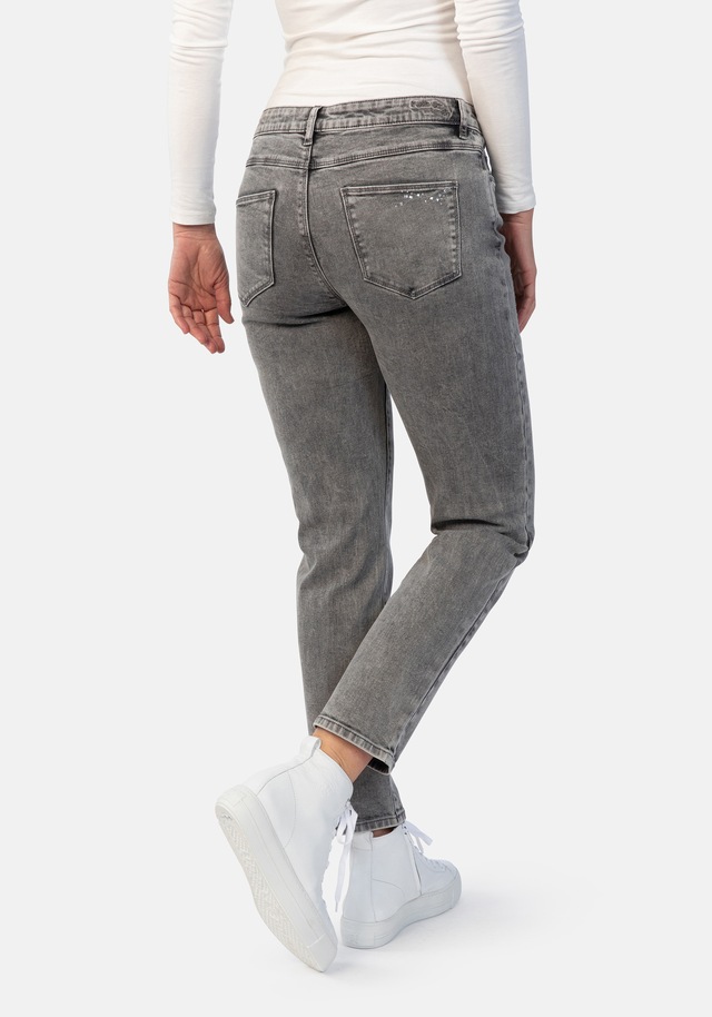 STOOKER WOMEN 5-Pocket-Jeans »Zermatt Fashion Straight Fit Jeans« Straight Fit Casual Acid Wash Denim Jeans für Damen