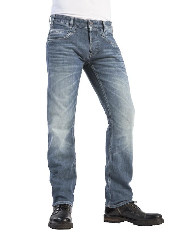 HERO by John Medoox 5-Pocket-Jeans »Baxter Denim Relaxed Fit Jeans« Relaxed Fit Casual Clean Wash Denim Jeans für Herren