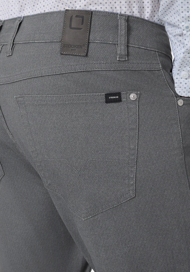 Stooker Men 5-Pocket-Jeans »Frisco Print Straight Fit Jeans« Straight Fit Casual Clean Wash Twill Coloured Comfort Flex! für Herren