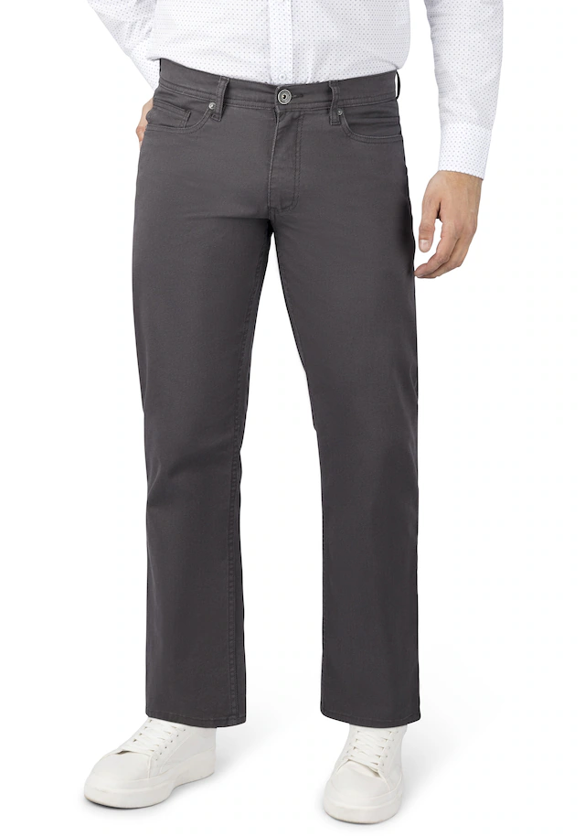 Stooker Men 5-Pocket-Jeans »Frisco Print Straight Fit Jeans« Straight Fit Casual Clean Wash Twill Coloured Comfort Flex! für Herren