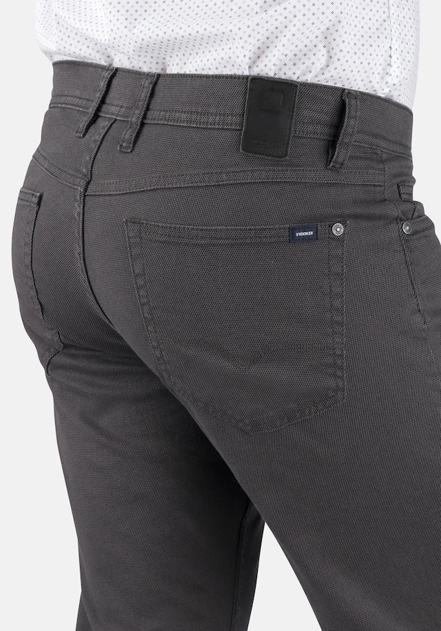 Stooker Men 5-Pocket-Jeans »Frisco Print Straight Fit Jeans« Straight Fit Casual Clean Wash Twill Coloured Comfort Flex! für Herren