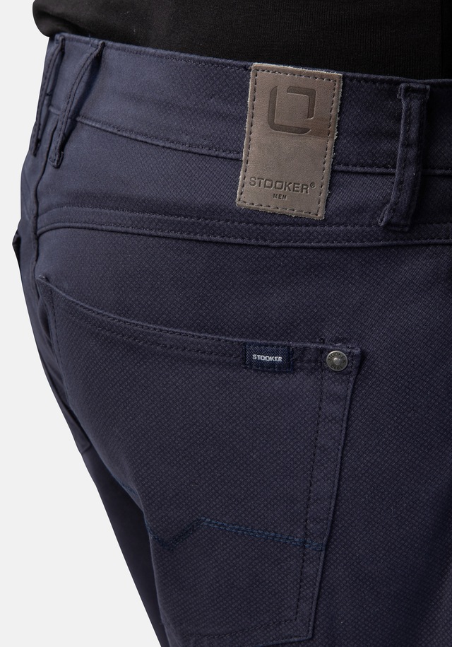 Stooker Men 5-Pocket-Jeans »Frisco Print Straight Fit Jeans« Straight Fit Casual Clean Wash Twill Coloured Comfort Flex! für Herren