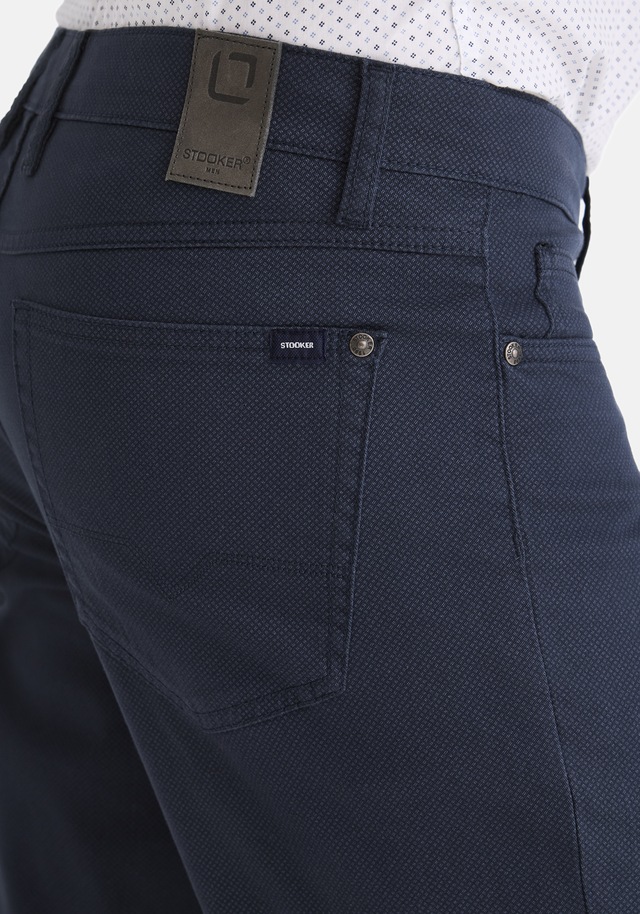 Stooker Men 5-Pocket-Jeans »Frisco Print Straight Fit Jeans« Straight Fit Casual Clean Wash Twill Coloured Comfort Flex! für Herren
