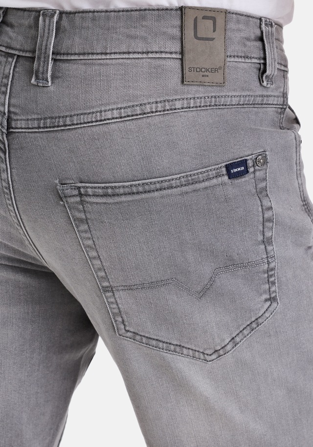Stooker Men Bermudas »5-Pkt Style Summer Denim Bermudas« Sommer Straight Fit Casual Stretchdenim für Herren