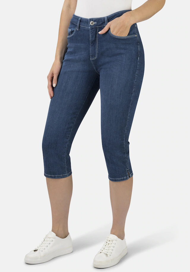 STOOKER WOMEN 7/8-Jeans »Tahiti Denim Capri Slim Fit« Capri Slim Fit Casual Clean Wash Denim Jeans für Damen