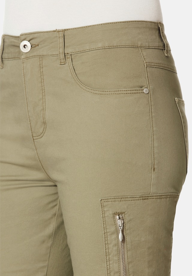 STOOKER WOMEN 7/8-Hose »Tahiti Fashion Capri Slim Fit« Capri Slim Fit Casual Clean Wash Twill Coloured für Damen