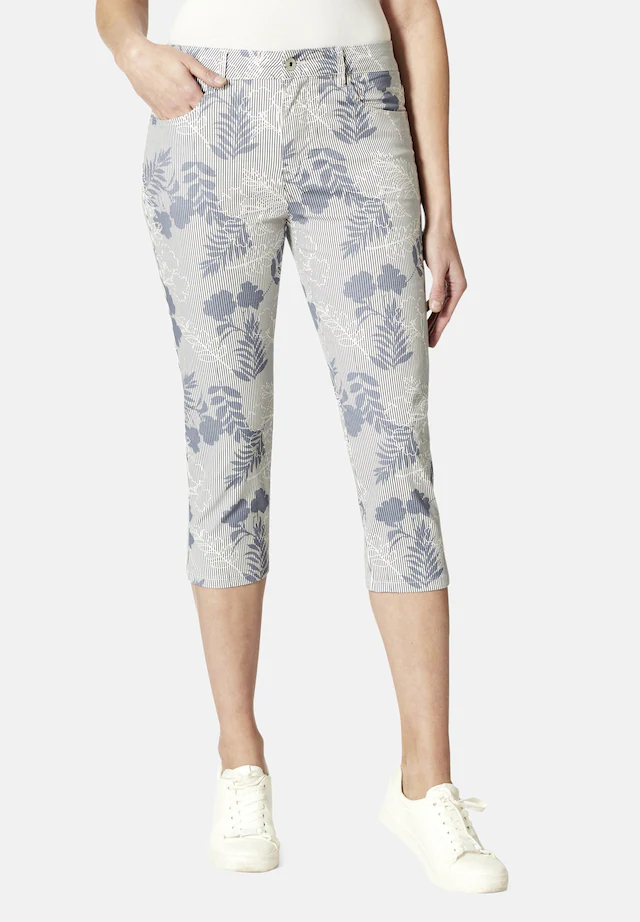 STOOKER WOMEN 7/8-Hose »Tahiti Print Capri Slim Fit« Capri Slim Fit Casual Clean Wash für Damen