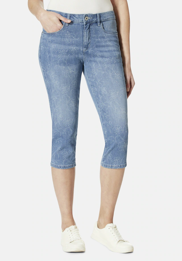 STOOKER WOMEN 7/8-Hose »Tahiti Print Capri Slim Fit« Capri Slim Fit Casual Clean Wash für Damen