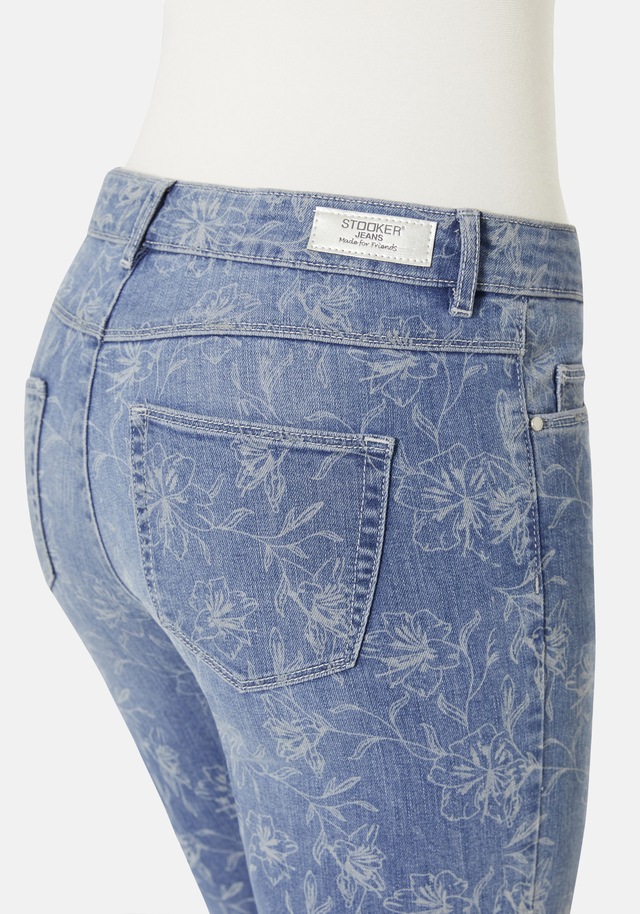 STOOKER WOMEN 7/8-Hose »Tahiti Print Capri Slim Fit« Capri Slim Fit Casual Clean Wash für Damen