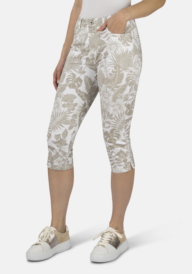 STOOKER WOMEN 7/8-Hose »Tahiti Print Capri Slim Fit« Capri Slim Fit Casual Clean Wash für Damen