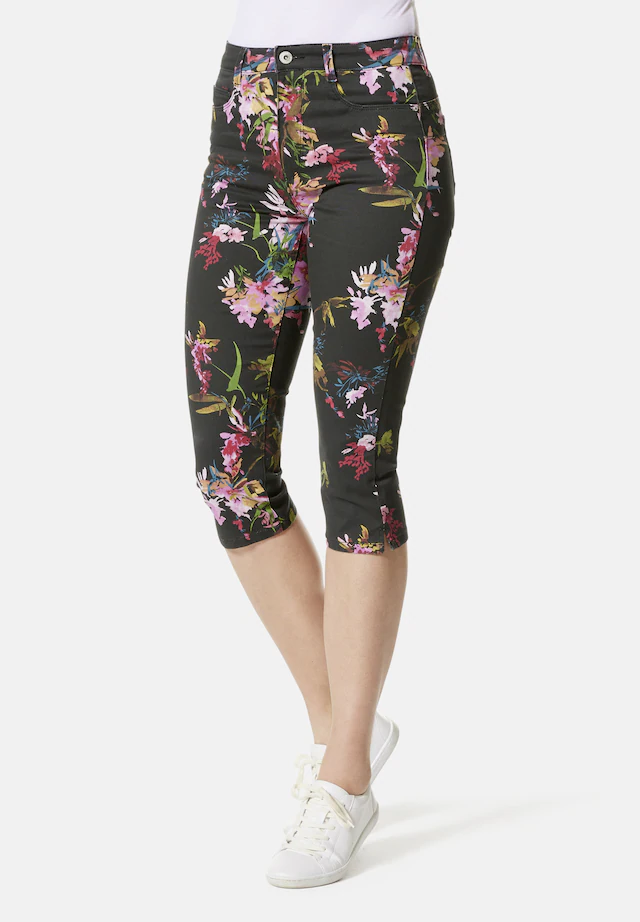 STOOKER WOMEN 7/8-Hose »Print Capri Skinny Fit Jeans« Skinny Fit Capri Pants Wash Magic Shape Effekt für Damen
