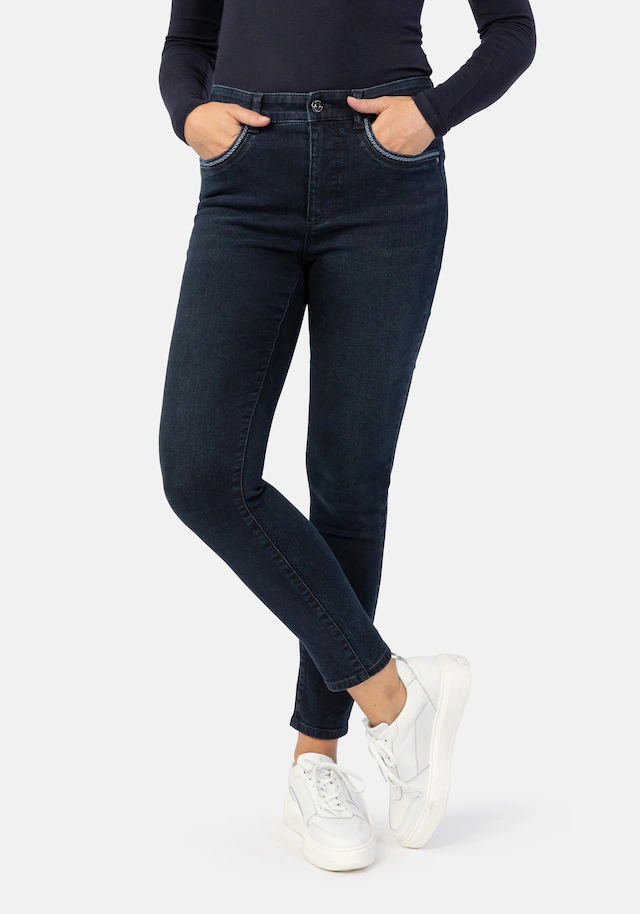 STOOKER WOMEN 5-Pocket-Jeans »Rio Fexxi Move Denim Skinny Fit Jeans« Skinny Fit Casual Clean Wash Denim Jeans Magic Shape Effekt für Damen