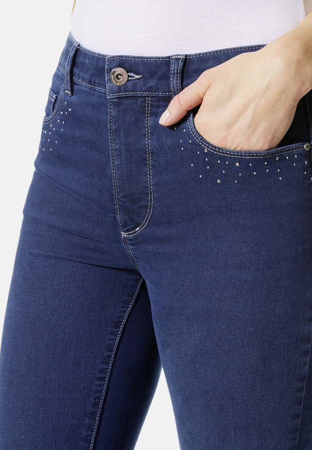 STOOKER WOMEN 7/8-Jeans »Denim Capri Skinny Fit Jeans« Skinny Fit Casual Clean Wash Denim Jeans Magic Shape Effekt für Damen