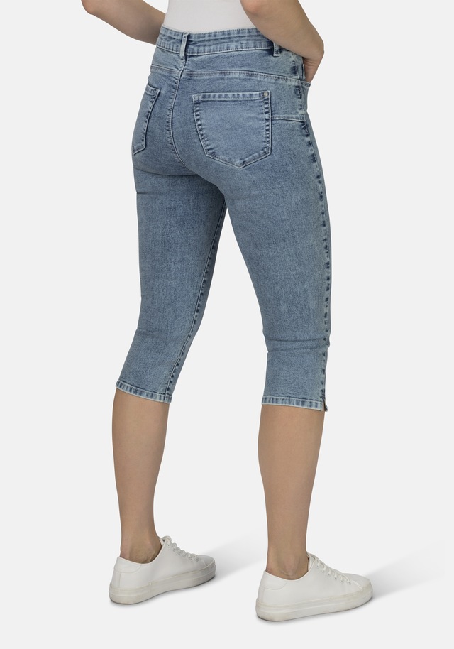 STOOKER WOMEN 7/8-Jeans »Denim Capri Skinny Fit Jeans« Skinny Fit Casual Clean Wash Denim Jeans Magic Shape Effekt für Damen