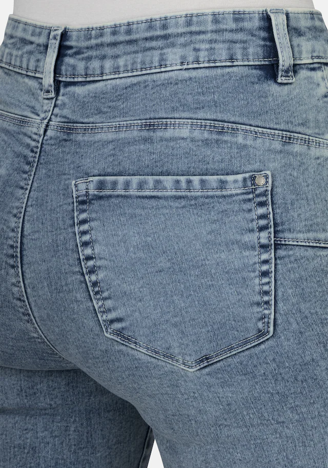 STOOKER WOMEN 7/8-Jeans »Denim Capri Skinny Fit Jeans« Skinny Fit Casual Clean Wash Denim Jeans Magic Shape Effekt für Damen