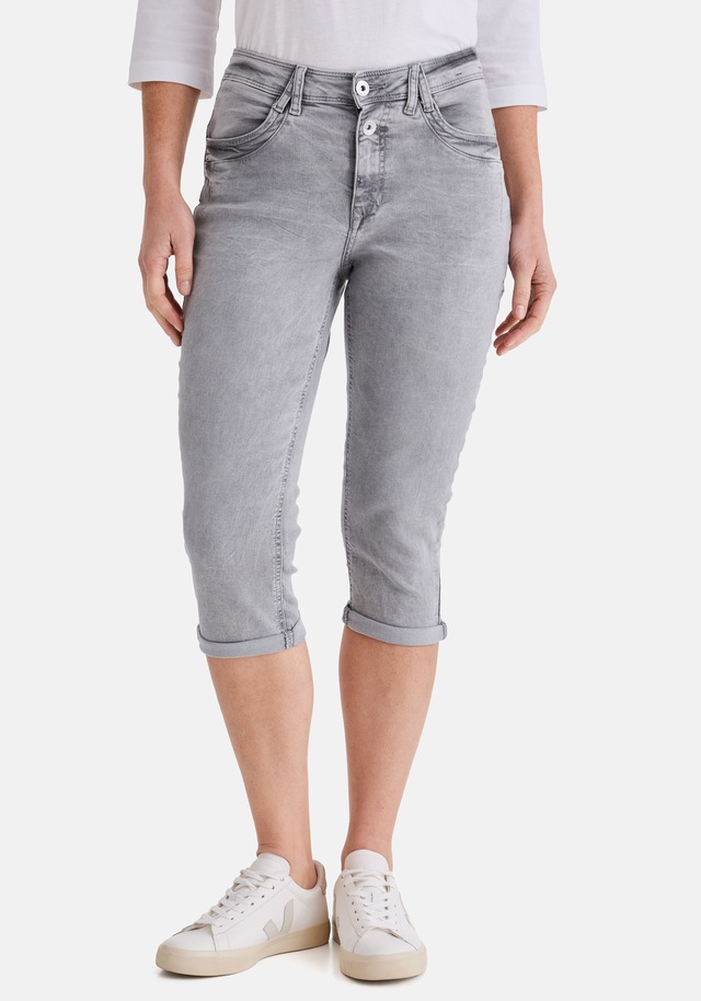 STOOKER WOMEN 7/8-Jeans »LIMA Boyfriend Fit Capri« Boyfriend Fit Casual Twill Capri Hose für Damen