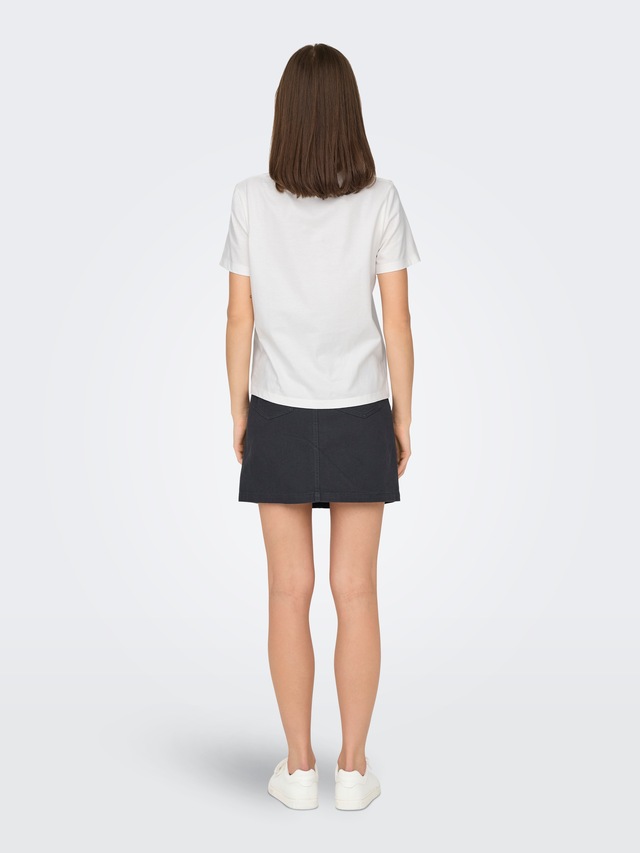 JDY Kurzarmshirt »JDYSELMA S/S CROCHET POCKET TOP JRS NOOS«
