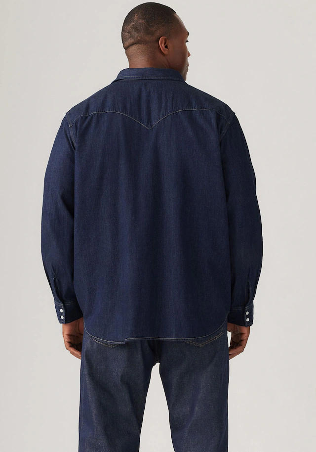 Levi's® Plus Jeanshemd im Westernstyle