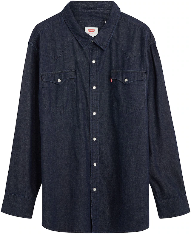Levi's® Plus Jeanshemd im Westernstyle