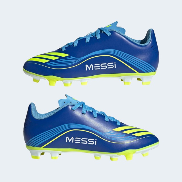 adidas Performance Fußballschuh »F50 MESSI CLUB KUNSTRASEN NEUERER GENERATION, HART- UND ASCHENPLÄTZE« geeignet für Rasen- und Kunstrasenplätze, für Kinder & Jugendliche