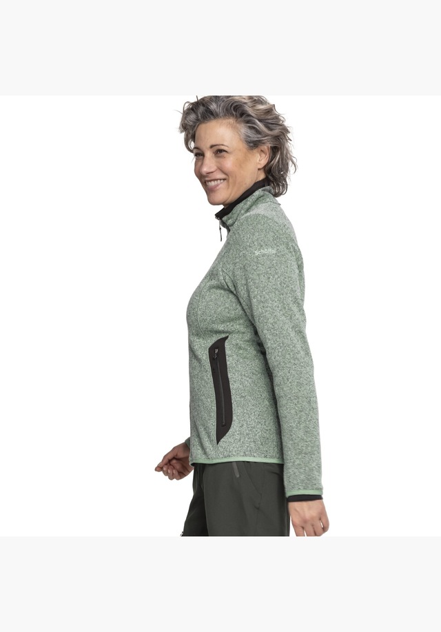 Schöffel Fleecejacke »CIRC Fleece Jk Style Yew WMS« sportlicher Stil, hoher Feuchtigkeitstransport, aus Polyester