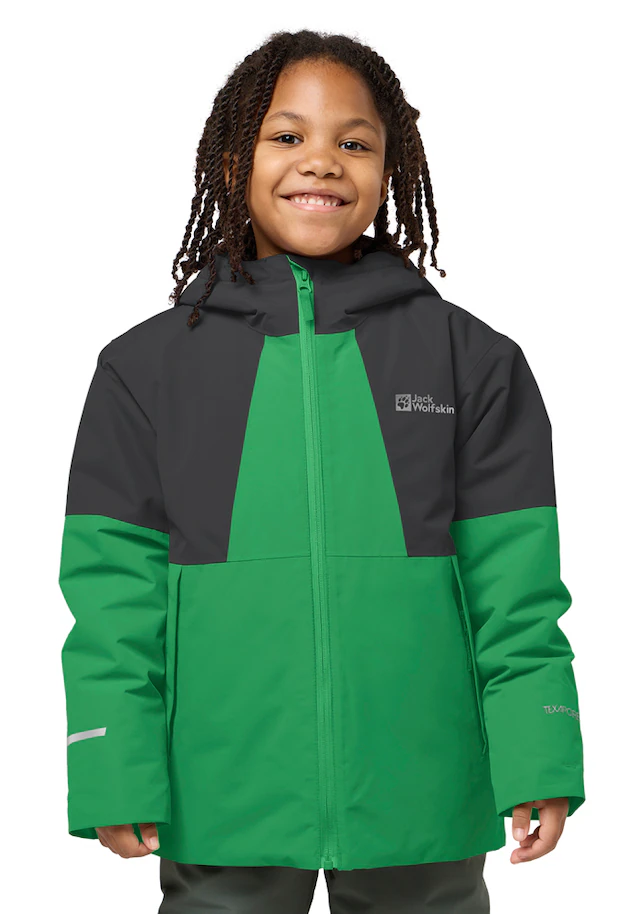 Jack Wolfskin Funktionsjacke »TERRAVIEW 2L JKT M« fest verbundene Kapuze, 2 Eingrifftaschen, 1 Innentasche