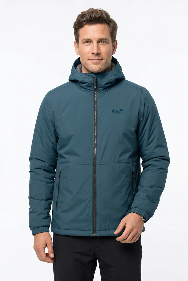 Jack Wolfskin Funktionsjacke »PAMIR JKT M« mit Kapuze mit 2 Hüfttaschen und innerer Brusttasche, wasserdicht, atmungsaktiv