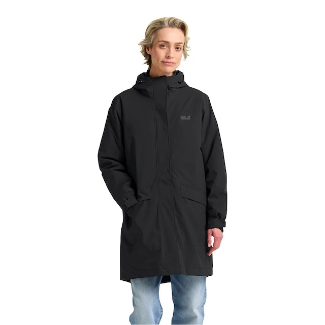 Jack Wolfskin 3-in-1-Funktionsmantel »WINTERDUNE 3IN1 COAT W« wasserdichte TEXAPORE-Außenjacke, mit isolierter Innenjacke, winddicht