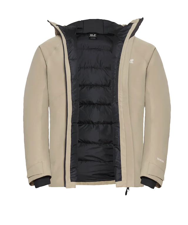 Jack Wolfskin Daunenjacke »ICECAPE 2L DOWN INS JKT M RDS« wasserdicht, winddicht, mit Daunenfüllung aus Entendaune und Federn