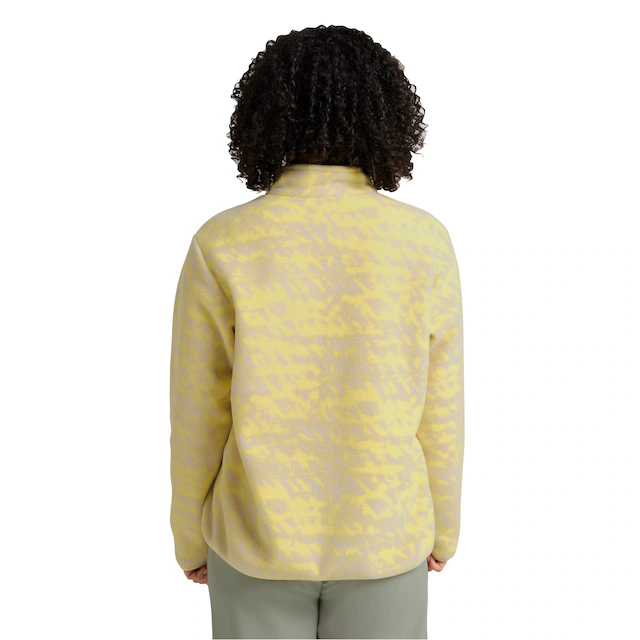 Jack Wolfskin Strickfleece-Pullover mit All-Over-Print, aus 200er Fleece
