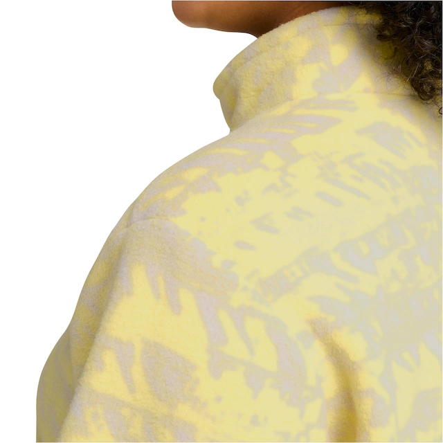 Jack Wolfskin Strickfleece-Pullover mit All-Over-Print, aus 200er Fleece