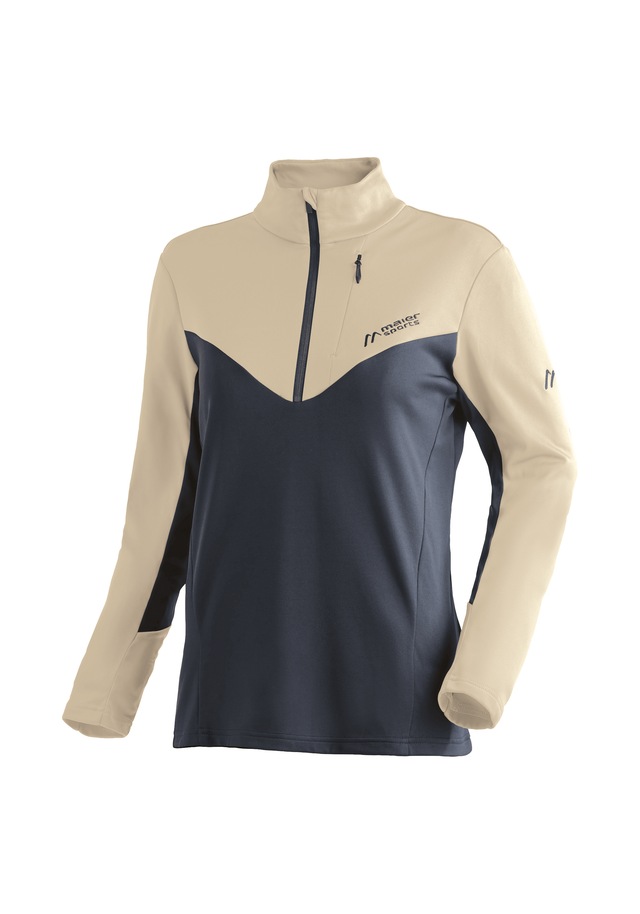 Maier Sports Rollkragenpullover »Evii« Damen Midlayer, warmes und schnelltrocknendes Fleece