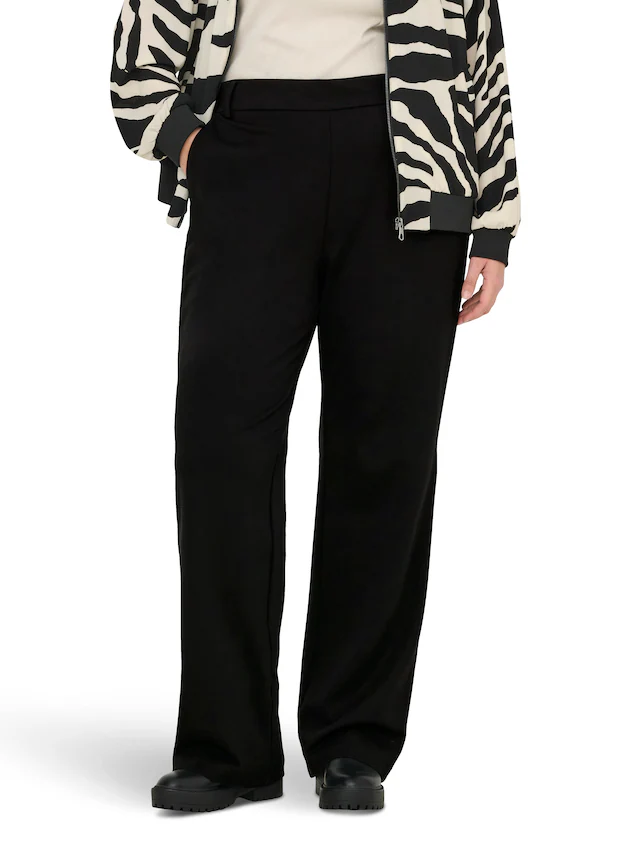 ONLY CARMAKOMA Anzughose »CARGOLDTRASH LIFE MW STRAIGHT PANT NOOS« Viskosemischung, Regular Waist