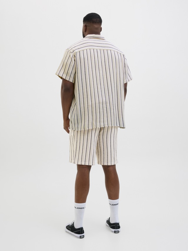 Jack & Jones PlusSize Sweatshorts »JPSTJAIDEN COBA STRIPE JOG SHORT SN PLS«