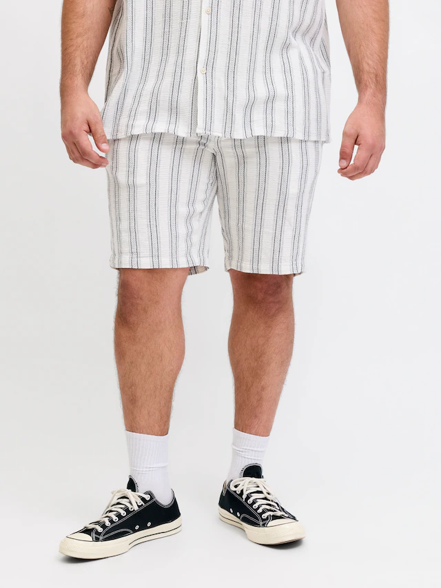 Jack & Jones PlusSize Sweatshorts »JPSTJAIDEN COBA STRIPE JOG SHORT SN PLS«