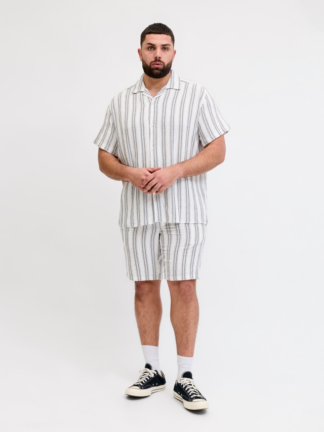 Jack & Jones PlusSize Sweatshorts »JPSTJAIDEN COBA STRIPE JOG SHORT SN PLS«
