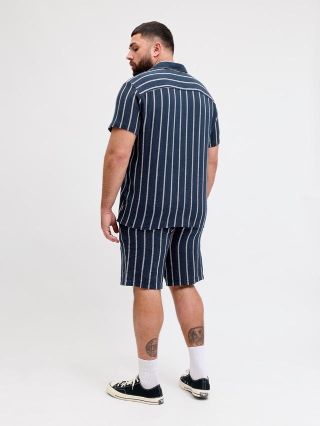 Jack & Jones PlusSize Sweatshorts »JPSTJAIDEN COBA STRIPE JOG SHORT SN PLS«