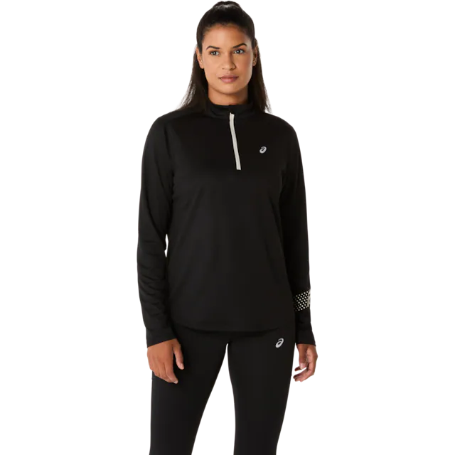 Asics Laufshirt »ASICS ICON 1/2 ZIP LS TOP«
