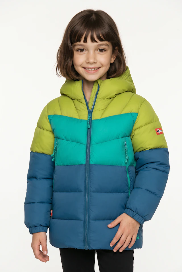 TROLLKIDS Winterjacke »KIDS KIRKENES JACKET« sportlich, aus Polyamid und Polyester, mit robustem Ripstop-Material
