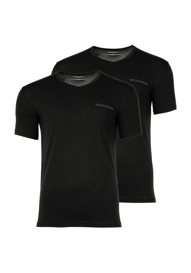 Emporio Armani T-Shirt »T-Shirt CORE LOGOBAND 2er Pack«