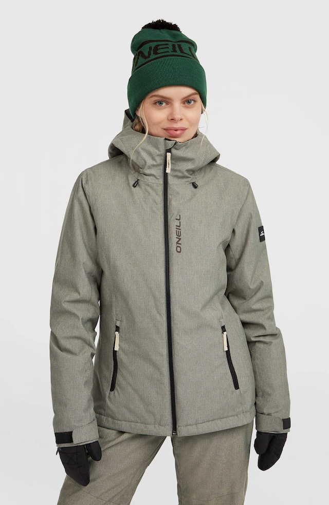 O'Neill Skijacke »FWC'CRUZ MELANGE SNOW JACKET« mit Achselbelüftung, wasserdicht, atmungsaktiv
