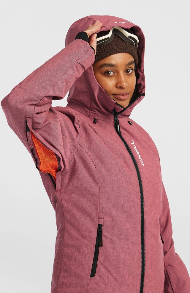 O'Neill Skijacke »FWC'CRUZ MELANGE SNOW JACKET« mit Achselbelüftung, wasserdicht, atmungsaktiv